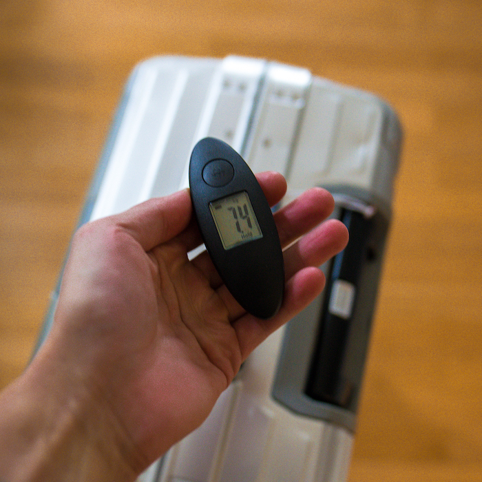 Digital vægt til bagage - Op til 40 kg